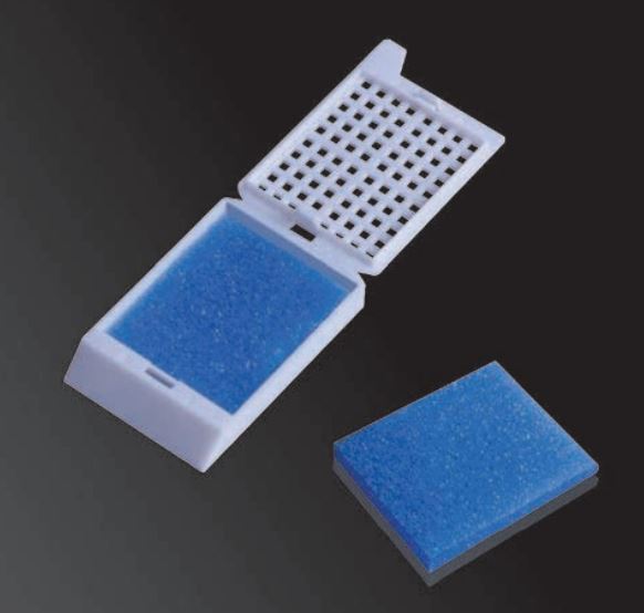 BIOPSY FOAM PADS, BLUE, Dim. 30×25×3 MM