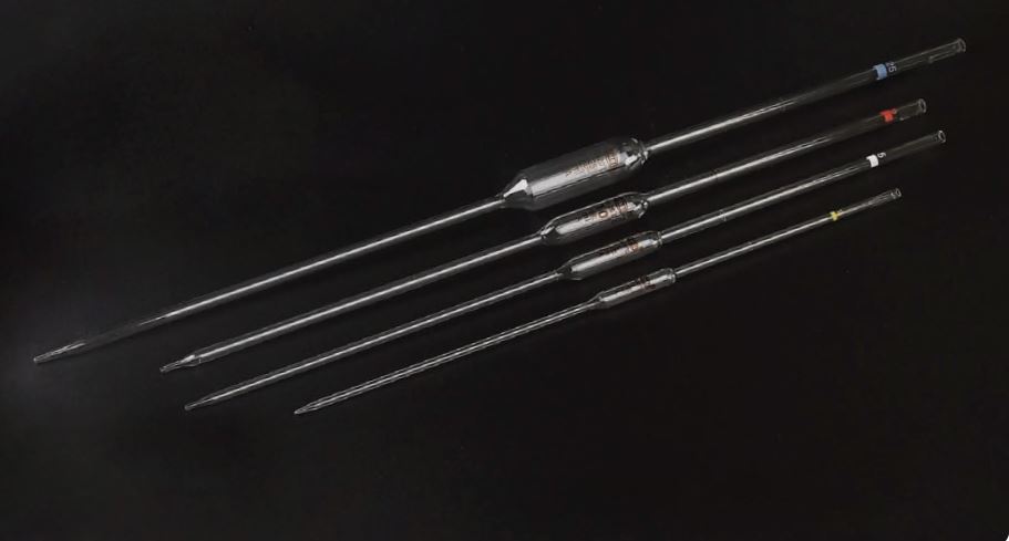 VOLUMATRIC PIPETTE GLASS GRADE A, WHITE RING, 5 ML