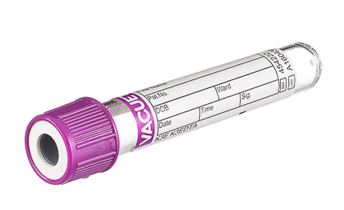 Vacuette EDTA Tube K3E, non-ridged cap, paper label, 2 ml