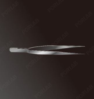 DISSECTING FORCEPS, WITH STRAIGHT FINE TIPS, 140 MM