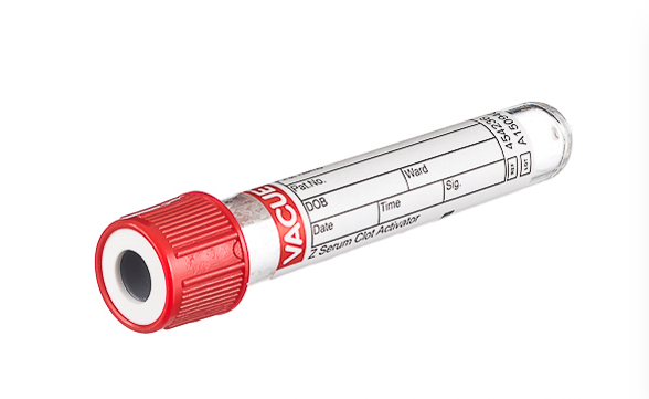 Vacuette Plain Tube, non-ridged cap, paper label, 2 ml