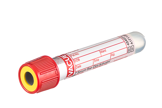 Vacuette Plain tube with gel, premium cap, paper label, 3.5ml
