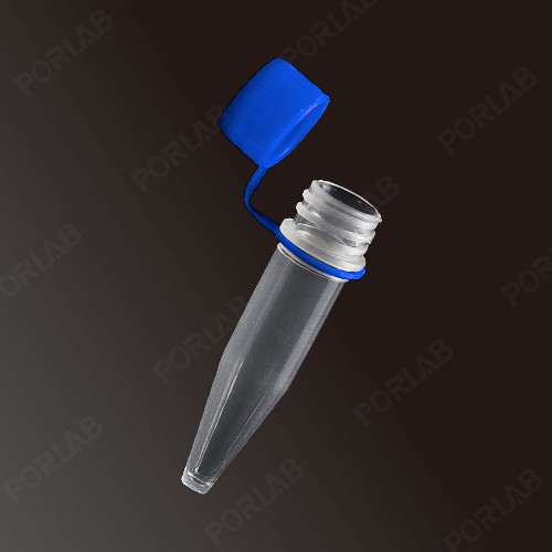 MICROCENTRIFUGE EPPENDORF TUBE, PP, SCREW CAP, 1.5 ML