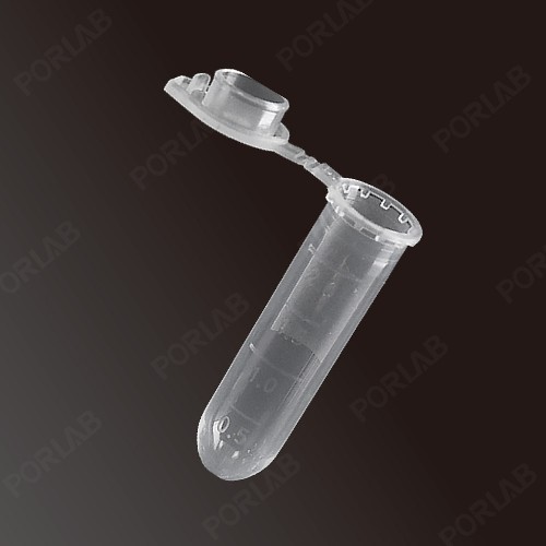 MICROCENTRIFUGE EPPENDORF TUBES, PP, GRADUATED, ATTACHED CAP, 2ML