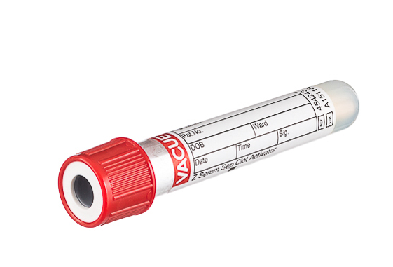 Vacuette Plain tube with gel, non-ridged cap, paper label, 2.5 ml