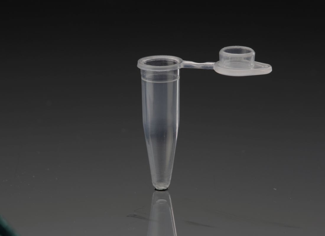 PCR TUBE (EPPENDORF), FLAT CAP, CLEAR, 0.2ML