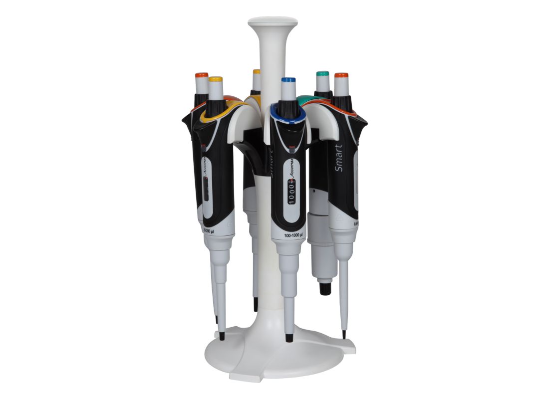 AUTOMATIC PIPETTE STAND (HOLDER), 6 PLACES, SMART MODEL