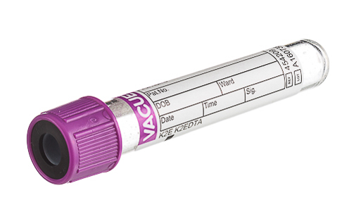 Vacuette EDTA Tube K2E, non-ridged cap, paper label, 4 ml