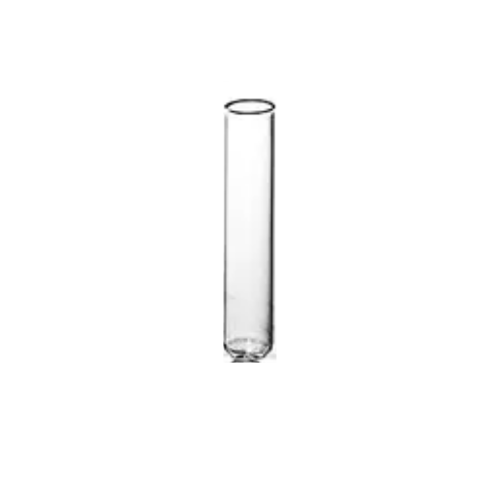 TEST TUBE, GLASS, ROUND BOTTOM, 15-20 ML
