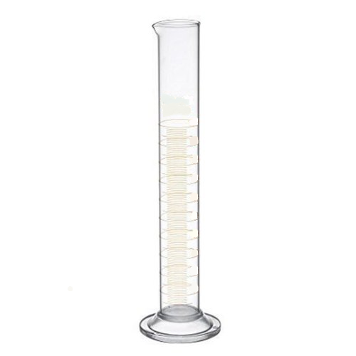 MEASURING CYLINDER, GLASS, GRADUATED, ROUND BASE, 100 ML