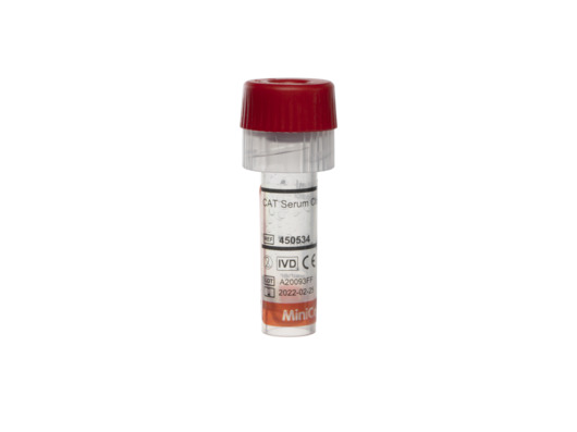 MiniCollect® CAT Serum Clot Activator Tube, 0.5-1 ml