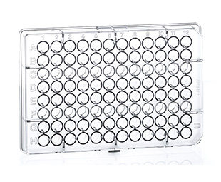 MICROPLATE, 96 WELL, PS, U-BOTTOM, CLEAR, MICROLON, MED. BINDING