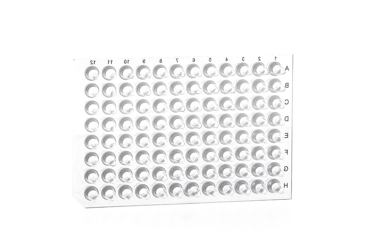 MICROPLATE 96 WELL, PP, FOR PCR, NATURAL, HALF SKIRT, 0.2ML