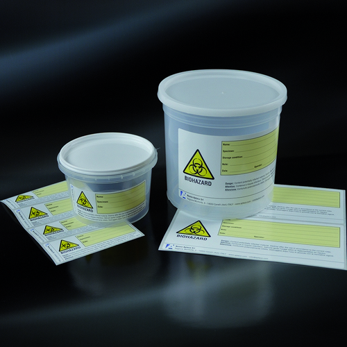 BIOHAZARD LABELS, 85X33 MM