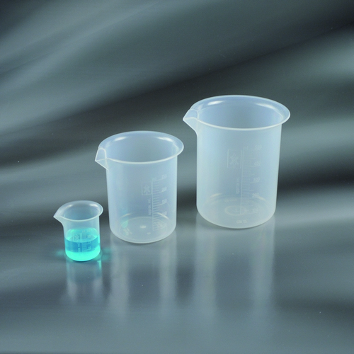 BEAKERS, PP, GRADUATED, LOW FORM, 50 ML