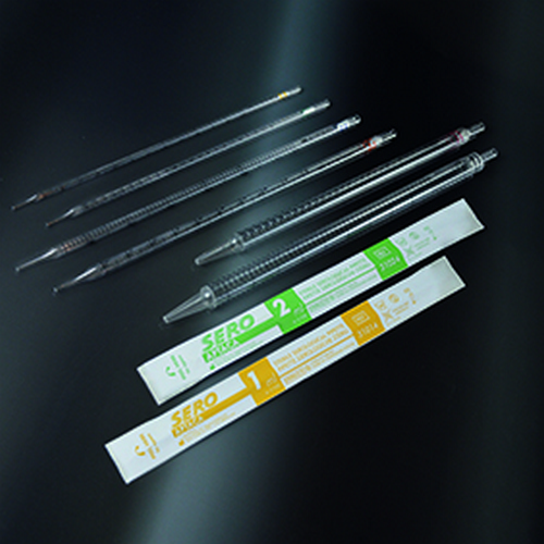 SEROLOGICAL PIPETTES, PS, GRADUATED, STERILE, 1 ML