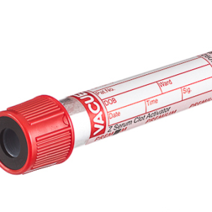 Vacuette Plain Tube, premium cap, paper label, 4 ml