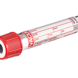 Vacuette Plain Tube, premium cap, paper label, 1 ml
