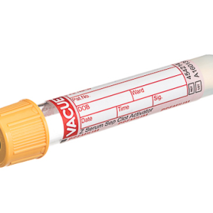 Vacuette Plain tube with gel, premium cap, paper label, 3.5ml
