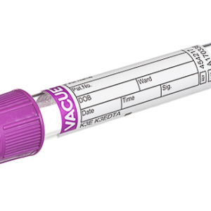 Vacuette EDTA Tube K3E, non-ridged cap, paper label, 3 ml