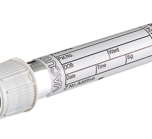 Vacuette Plain CSF no additive, non-ridged cap, paper label, 3 ml