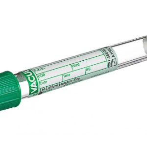 Vacuette LH Lithium Heparin separator, premium cap, paper label, 5 ml