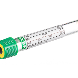 Vacuette LH Lithium Heparin separator, non-ridged cap, paper label, 5 ml