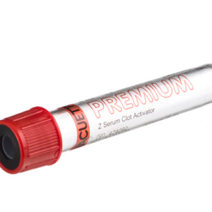 Vacuette Plain Tube, premium cap, transparent label, 4 ml